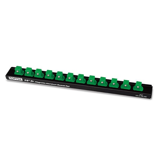 Тримач для головок (планка магнітна) 3/8"*280*12PCS TOPTUL PBKB3B2612