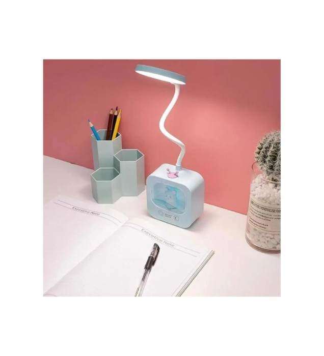 Светодиодная настольная лампа с движущейся головкой и RGB - подсветкой Плюшевого Мишки DIGAD 1943