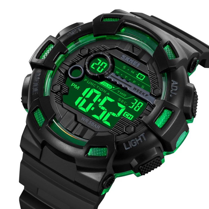 Skmei 2110BKGN Black-Green SALE