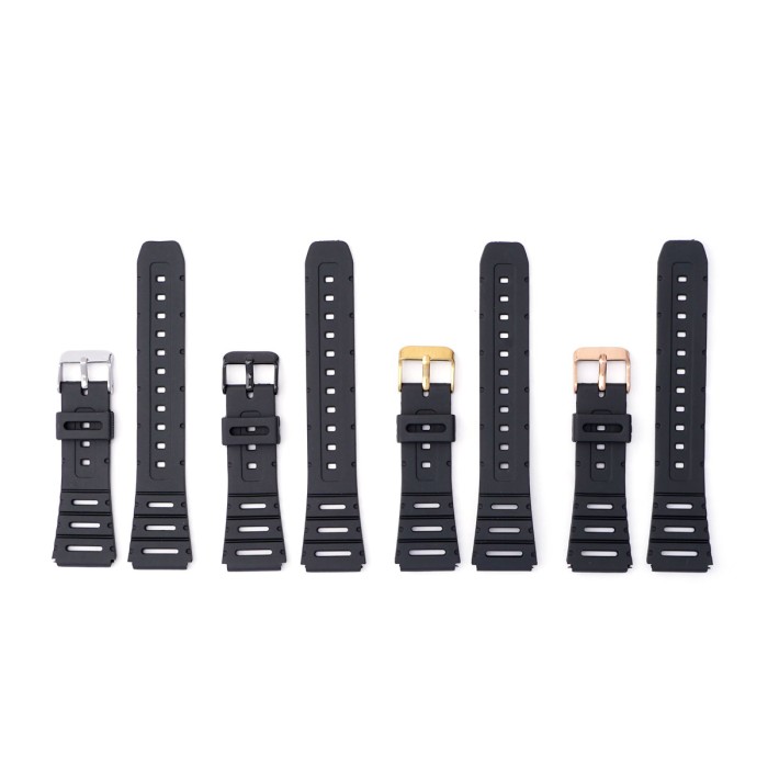 Ремінець для Casio F91W 18mm Black GD