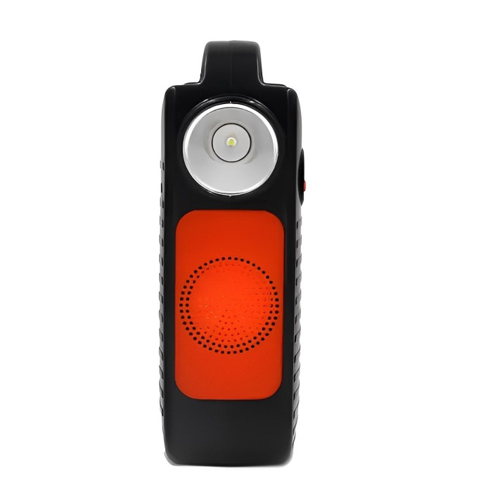 Фонарь-Power Bank EP-391bt радио-блютуз с солнечной панелью+лампочки 3шт