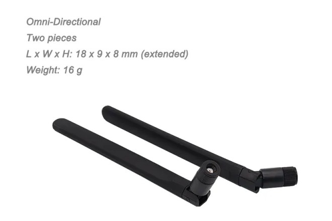 Антени 5GHz SIYI для MK15/HM30/MK32 всеспрямовані 2 шт