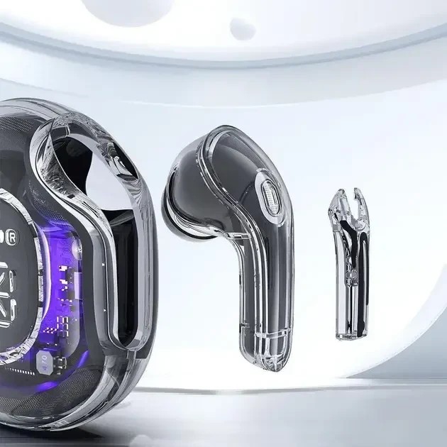 Стильные беспроводные наушники Черний с зарядным кейсом TWS Ultrapods Pro Наушники с шумоподавлением