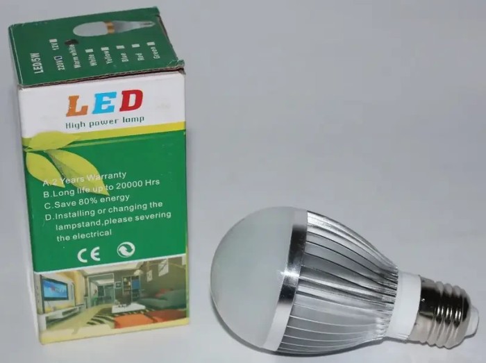 Светодиодная лампа LED 3 Вт/220 В Энергосберегающая лампочка | Led лампа E27