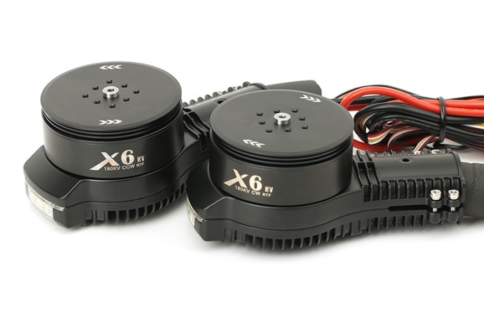 Комбо мотор Hobbywing Xrotor X6 PLUS з регулятором без пропелера (CW)