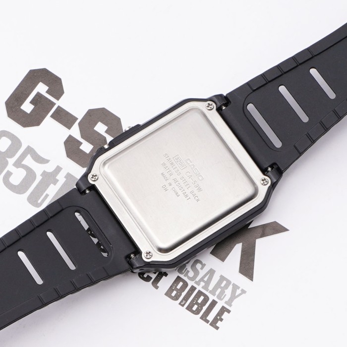 Ремінець для Casio G-Shock CA-53W 20mm Black SI