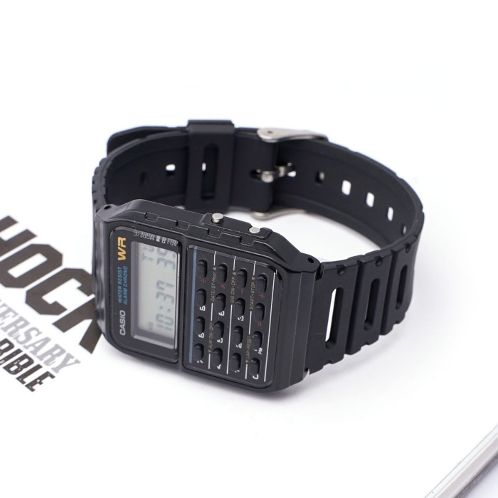 Ремінець для Casio G-Shock CA-53W 20mm Black SI