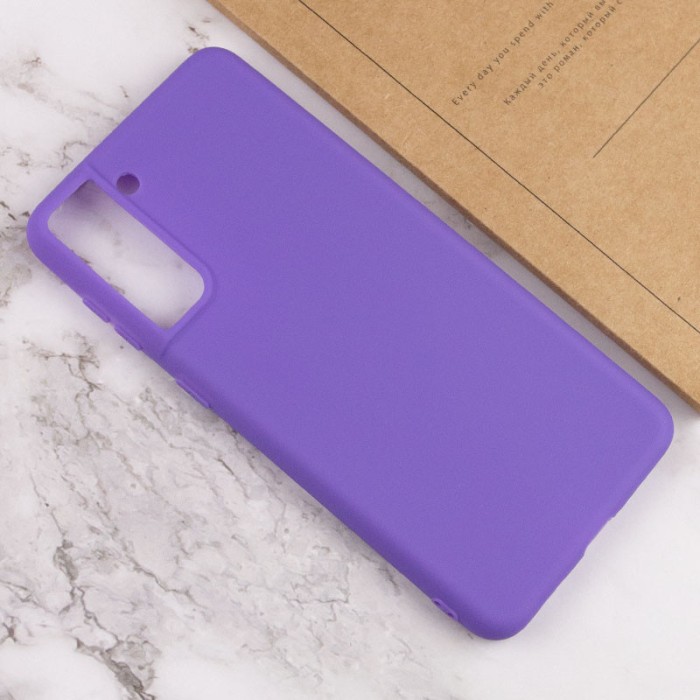Силіконовий чохол Candy для Samsung Galaxy S21+ Фісташковий