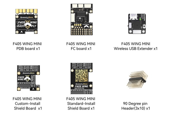 Політний контролер SpeedyBee F405 WING MINI для літаків