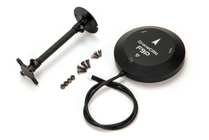 Модуль GPS Holybro H-RTK F9P DroneCAN Rover (кабель 42 см)