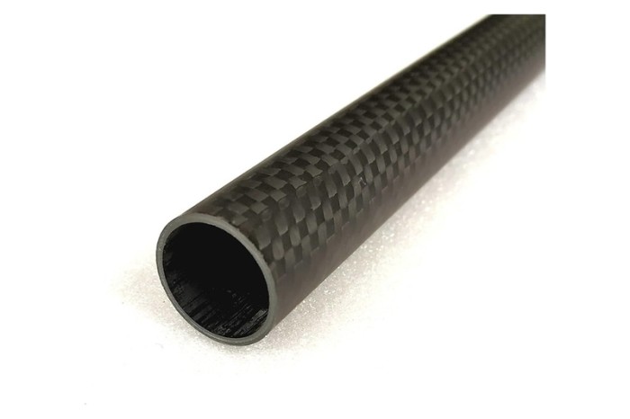 Трубка карбонова Sunlike 10x8x1000мм (3K Plain Matte)