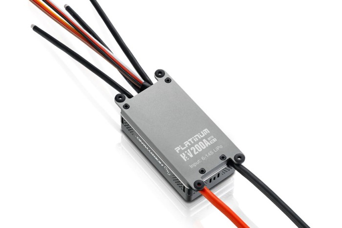 Регулятор ходу HOBBYWING PLATINUM V4.1 200A HV 6-14S OPTO