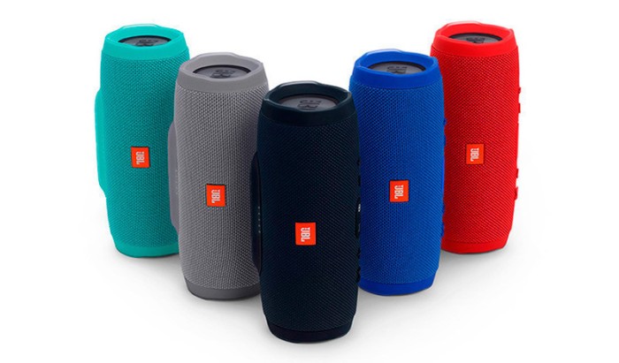Портативная блютуз колонка Charg 3 колонка с USB,SD,FM КРАСНАЯ