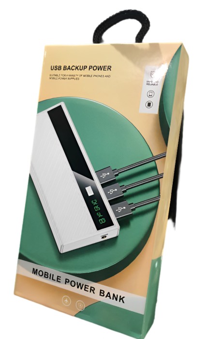 Повербанк LED Lighting Power Bank 20000 mAh Внешний аккумулятор