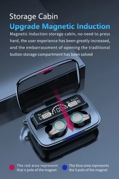 Bluetooth блютуз наушники M18 беспроводные