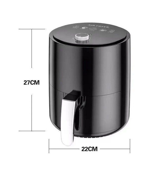 Мультипечь аэрогриль аэрофритюрница Air Fryer с антипригарным покрытием 3.2L