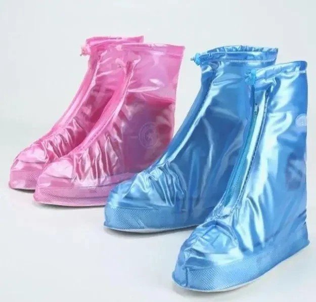 Чехол для обуви от дожя с антискользящей ребристой подошвой Cover For Rain Shoes Цвет Желтый