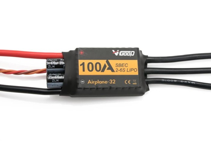 Регулятор ходу VGOOD 100A 2-6S для літаків