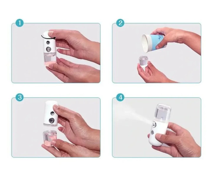 Увлажнитель для кожи лица Nano Mist Soraver, Нано-распылитель