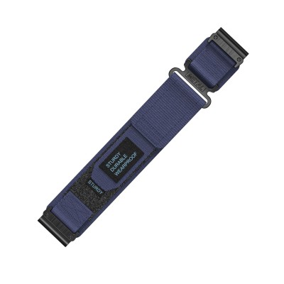 Ремінець для годинника Nylon for Garmin Blue 26 мм