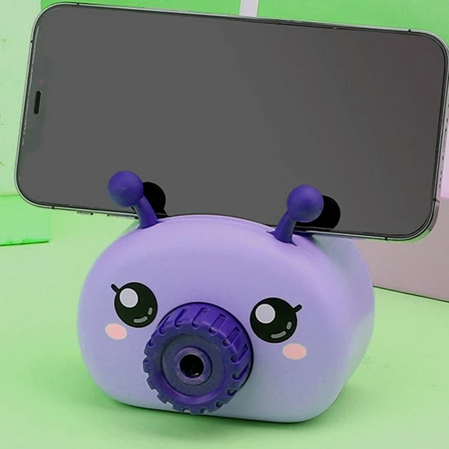 Лампа настольная с органайзером для ручек и подставкой телефона Quite Light Snail с точилкой Синий