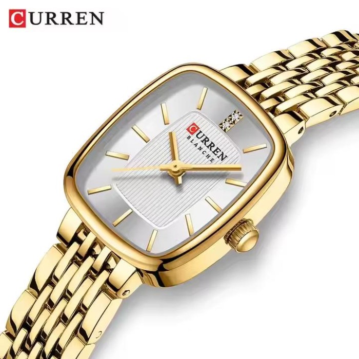 Curren 9093 Gold-White