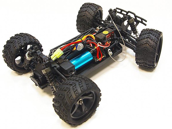 Радіокерована модель Монстр 1:18 Himoto Mastadon E18MTL Brushless (чорний)