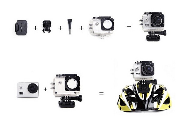 Екшн камера SJCam SJ4000 (синій)