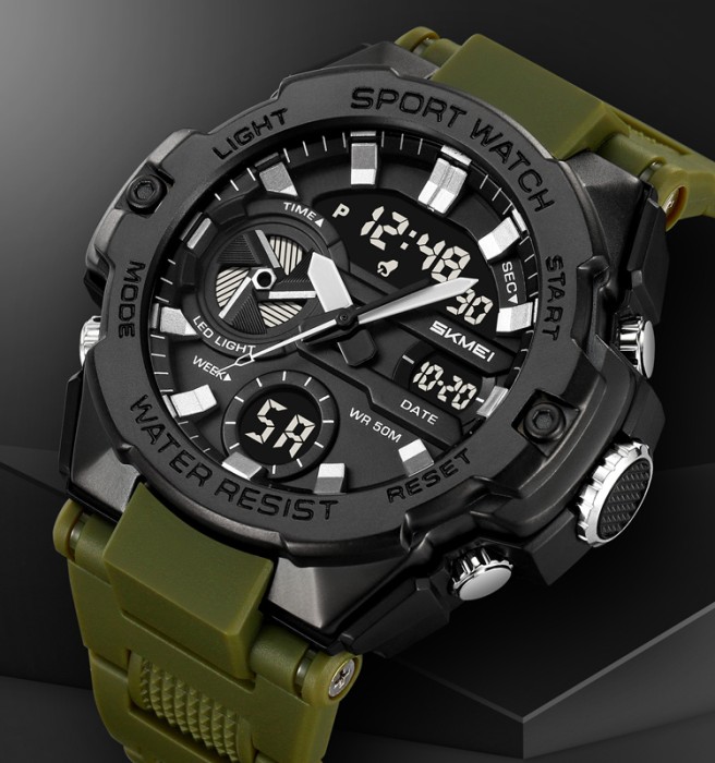 Skmei 2383AG Army Green