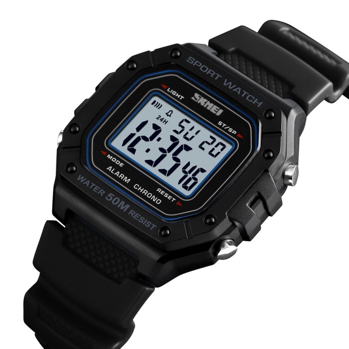Skmei 1496BKWT Black-White