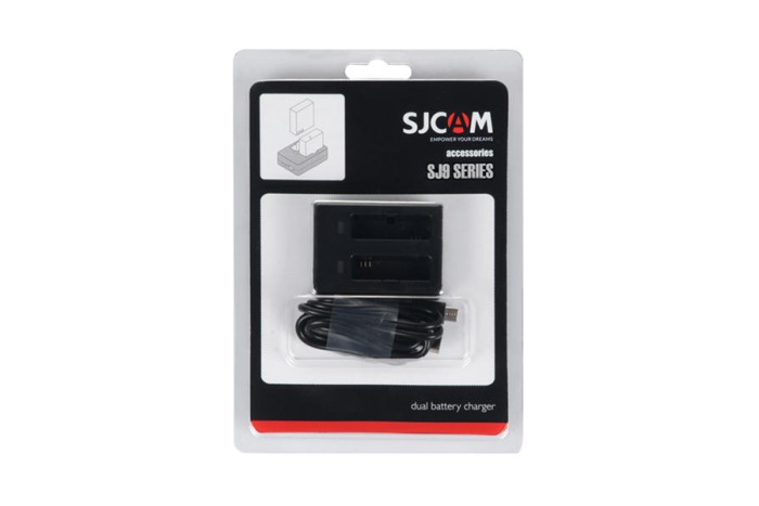 Зарядний пристрій SJCam на два акумулятора для камер SJ9 STRIKE