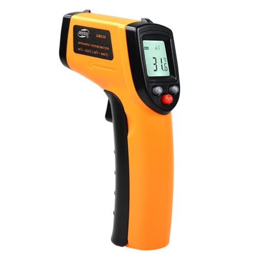 Безконтактний інфрачервоний термометр (пірометр)  -  50-530 °C BENETECH GM530