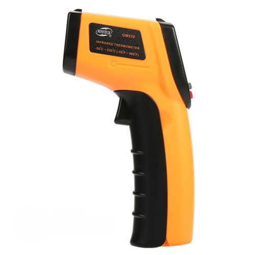 Безконтактний інфрачервоний термометр (пірометр)  -  50-530 °C BENETECH GM530