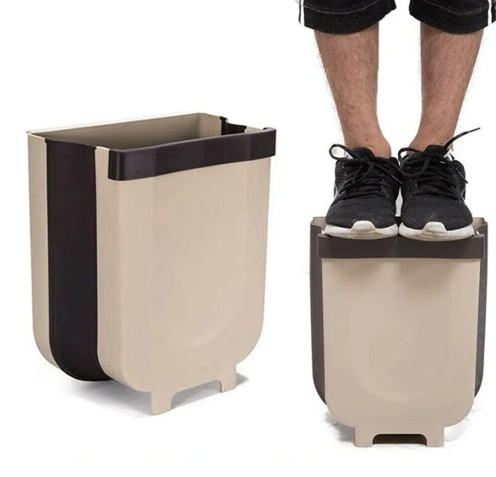 Складной мусорный контейнер на двери Kitchen Wet garbage FLEXIBLE BIN, раскладной