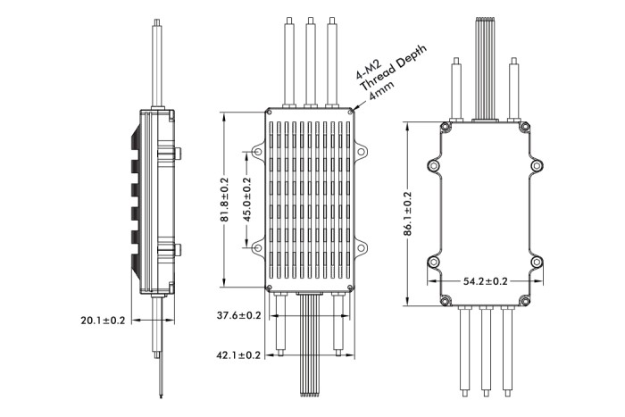 Регулятор ходу T-Motor FLAME 100A 14S для авіамоделей