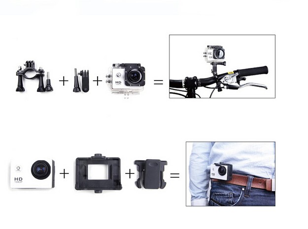 Екшн камера SJCam SJ4000 (рожевий)