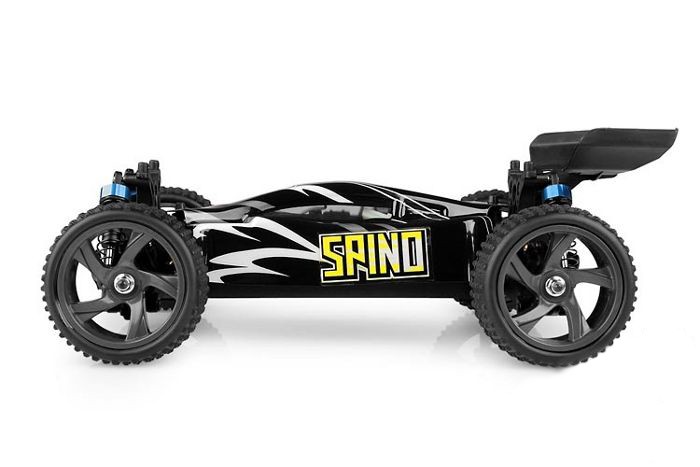 Радіокерована модель Баггі 1:18 Himoto Spino E18XBL Brushless (чорний)