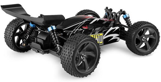Радіокерована модель Баггі 1:18 Himoto Spino E18XBL Brushless (чорний)