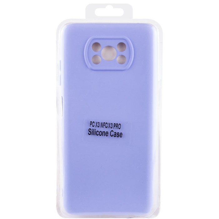 Чохол Silicone Cover Lakshmi Full Camera (AA) для Xiaomi Poco X3 NFC / Poco X3 Pro Чорний / Black