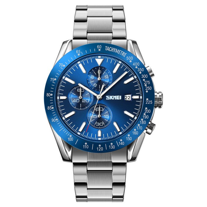 Skmei 9253SIBU Silver-Blue SALE