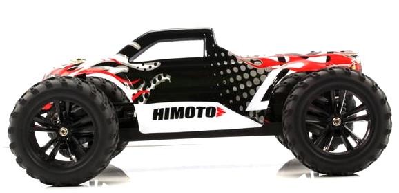 Радіокерована модель Монстр 1:10 Himoto Bowie E10MTL Brushless (чорний)