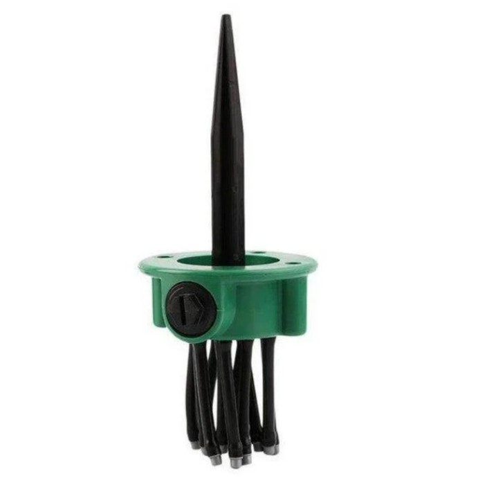 Система полива Multifunctional sprinkler на 360 градусов распылитель дождеватель для полива газона