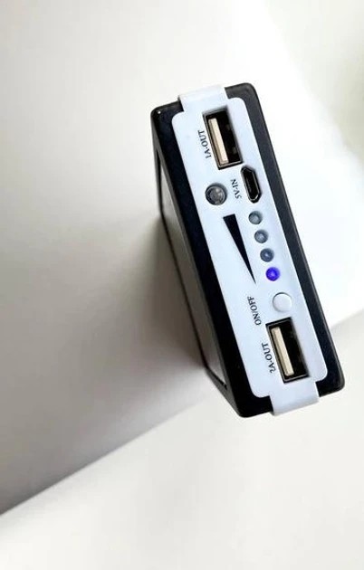 УМБ Power Bank Solar 90000 mAh мобильное зарядное с солнечной панелью и лампой, Power Bank Charger ART-4531