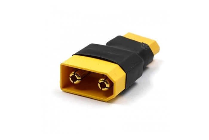 50 шт - Перехідник QJ XT60 Female - XT90 Male
