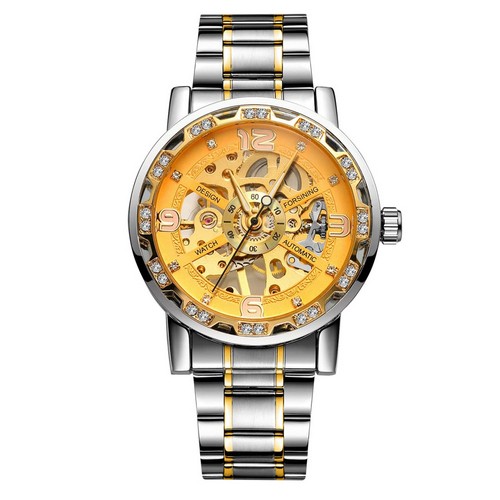 Forsining 8209 Silver-Gold