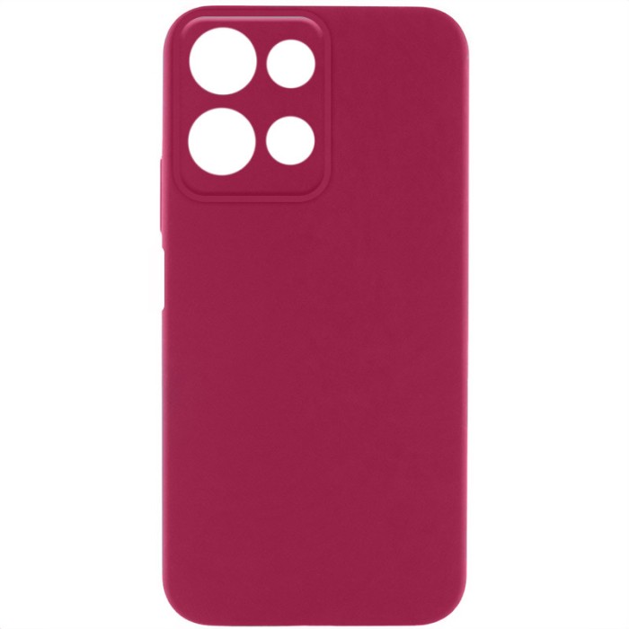 Чохол Silicone Cover Lakshmi Full Camera (AA) для Motorola Moto G75 5G Білий / White