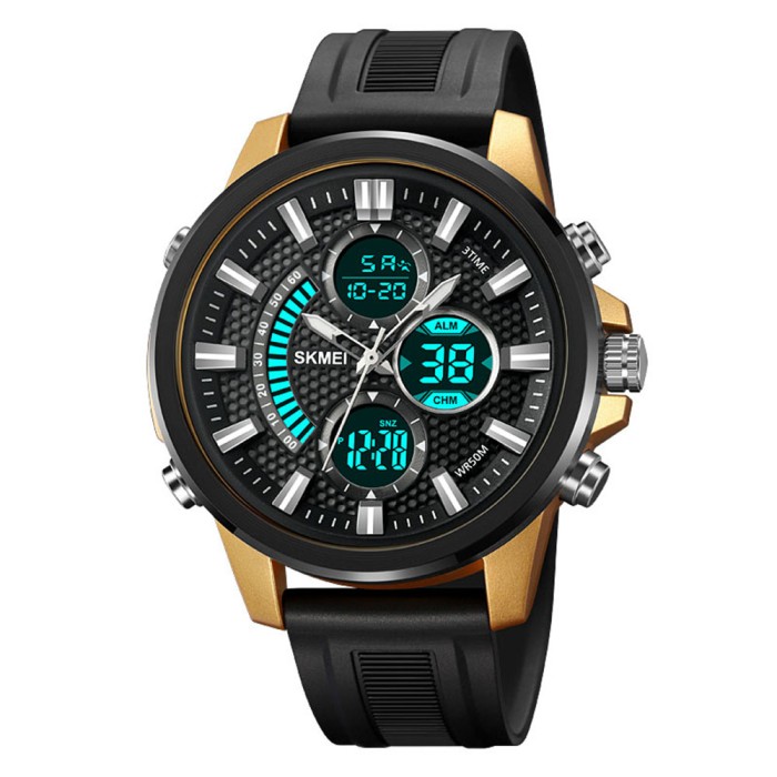 Skmei 2235BKGDBK Black-Gold-Black SALE