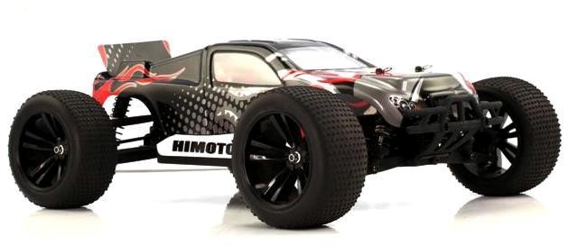 Радіокерована модель траггі 1:10 Himoto Katana E10XTL Brushless (чорний)