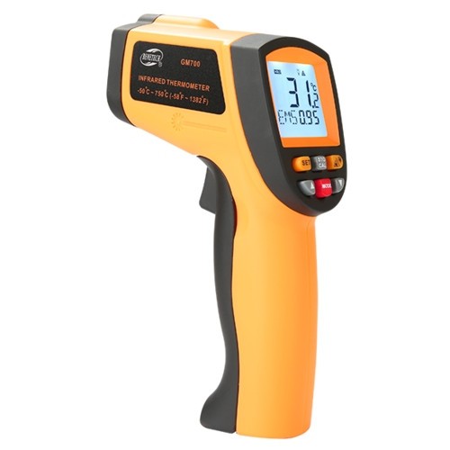 Інфрачервоний термометр (пірометр)  -  50-750 °C BENETECH GM700