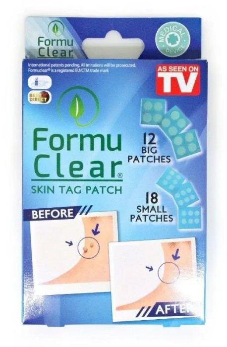 Пластырь Formu Clear от папиллом и бородавок
